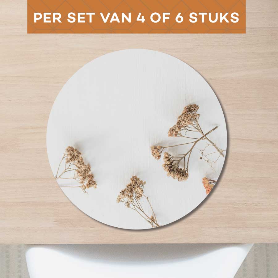 Placemat - Droogbloemen