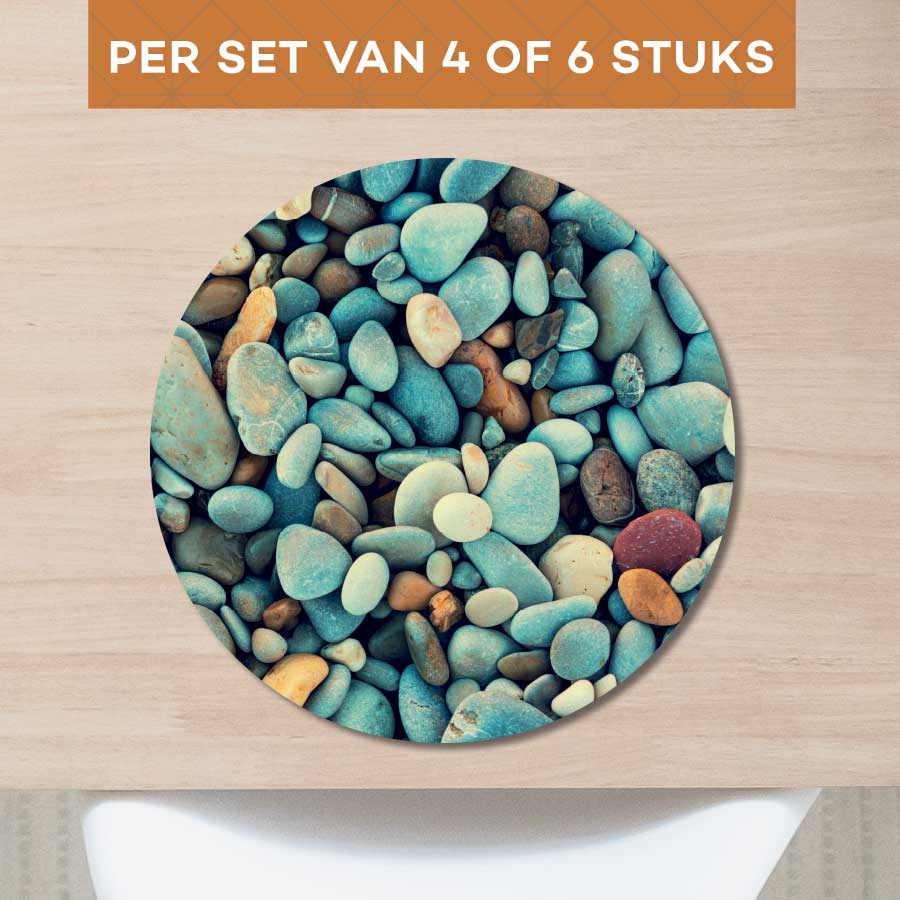 Placemat - Stenen strand
