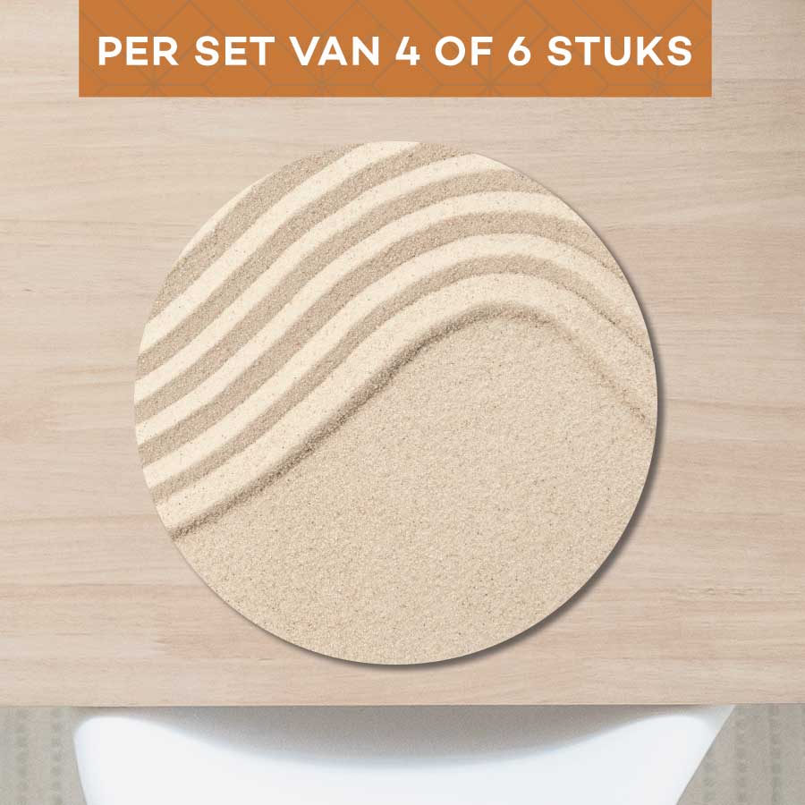 Placemat - Zandgolven