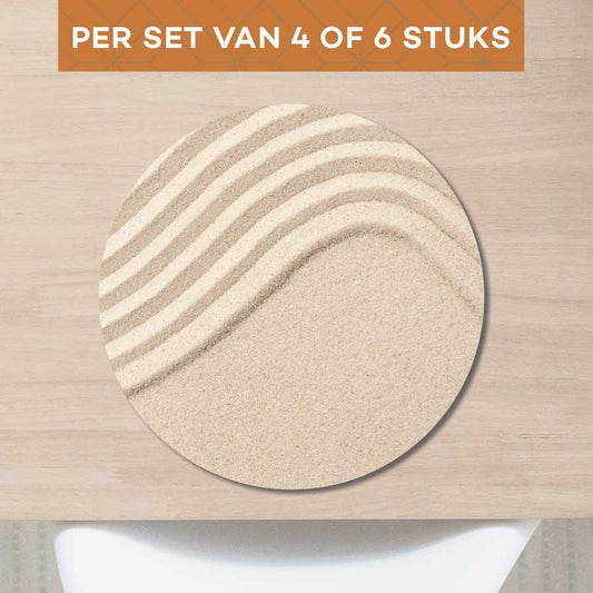 Placemat - Zandgolven
