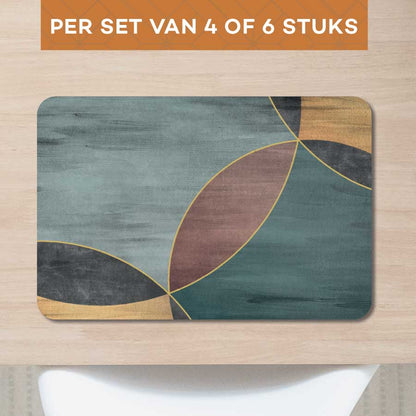 Placemat - Overlappende cirkels
