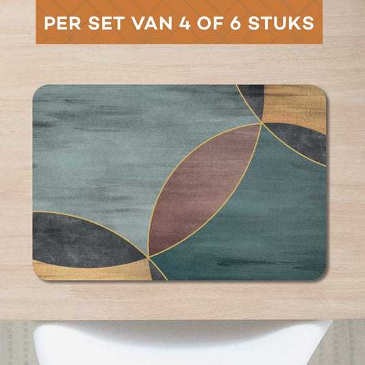 Placemat - Overlappende cirkels
