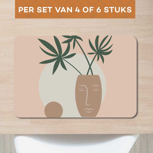 Placemat - Plant in vaas