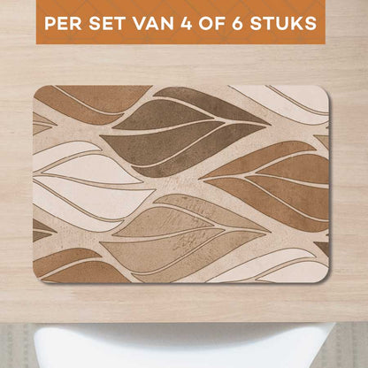 Placemat - Golvende bladeren