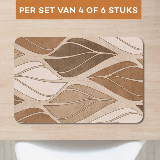 Placemat - Golvende bladeren