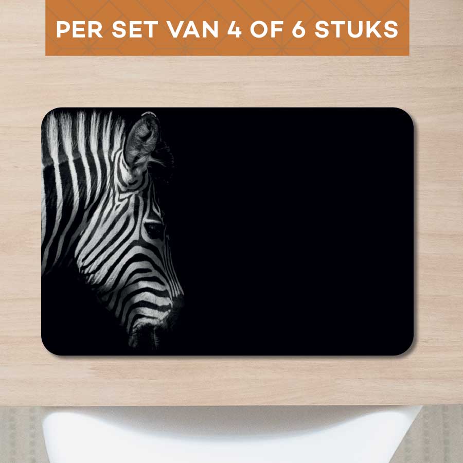 Placemat - Zebra