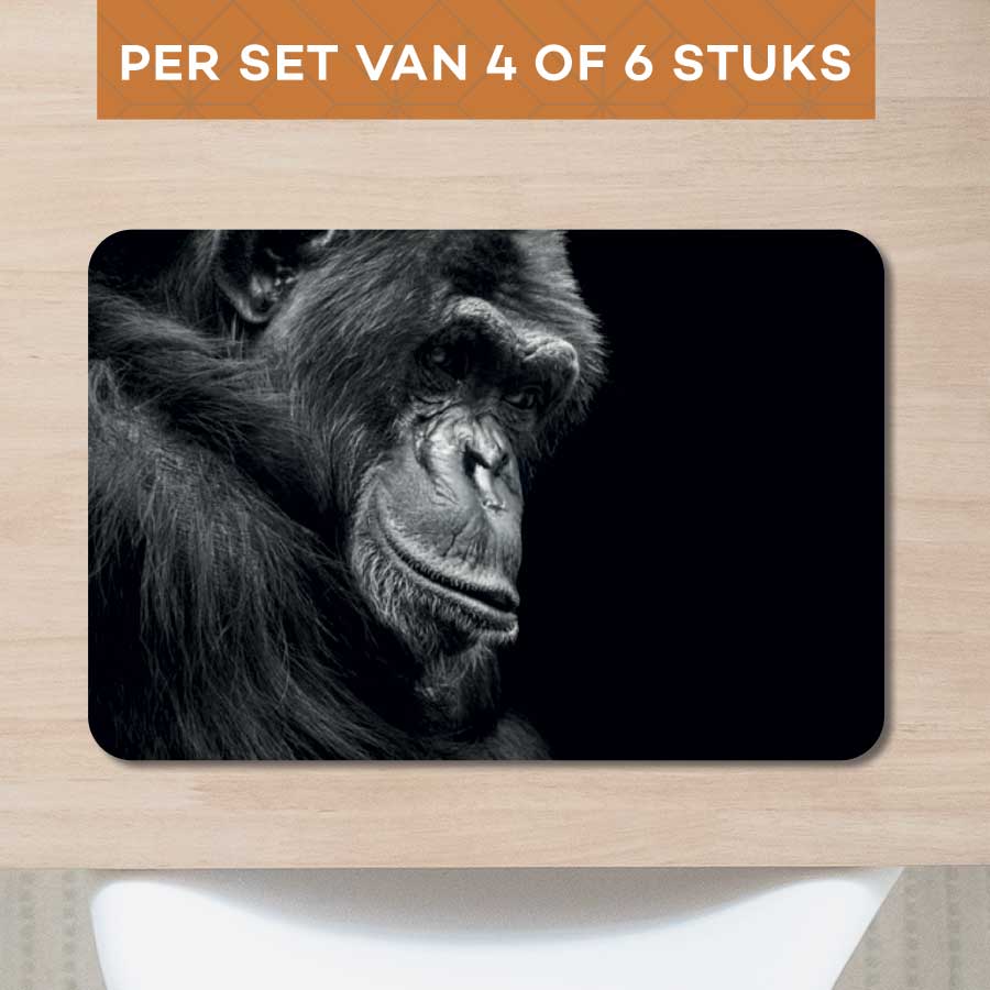 Placemat - Chimpansee
