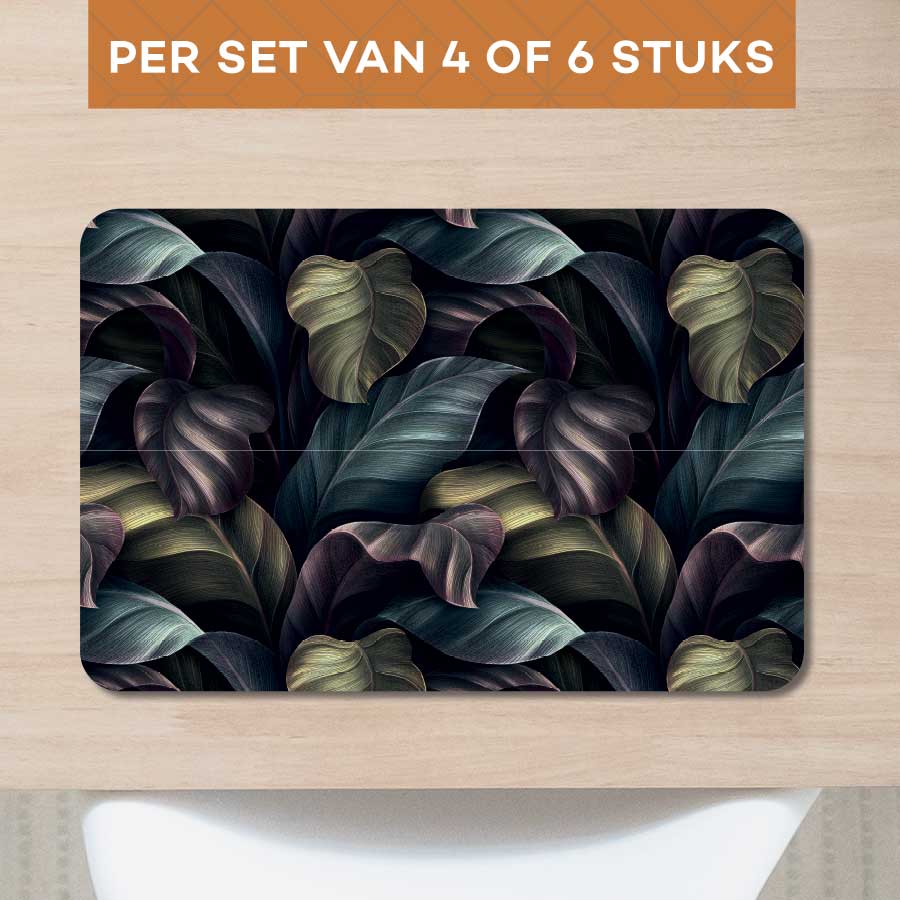 Placemat - Tropische bladeren