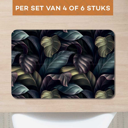 Placemat - Tropische bladeren