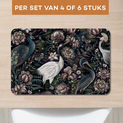 Placemat - Tropische vogels