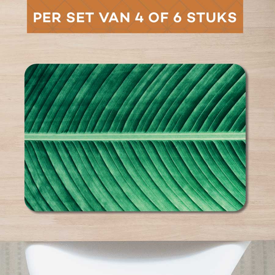 Placemat - Groen blad