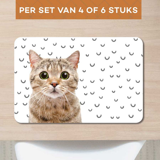 Placemat - Funny kat fugler