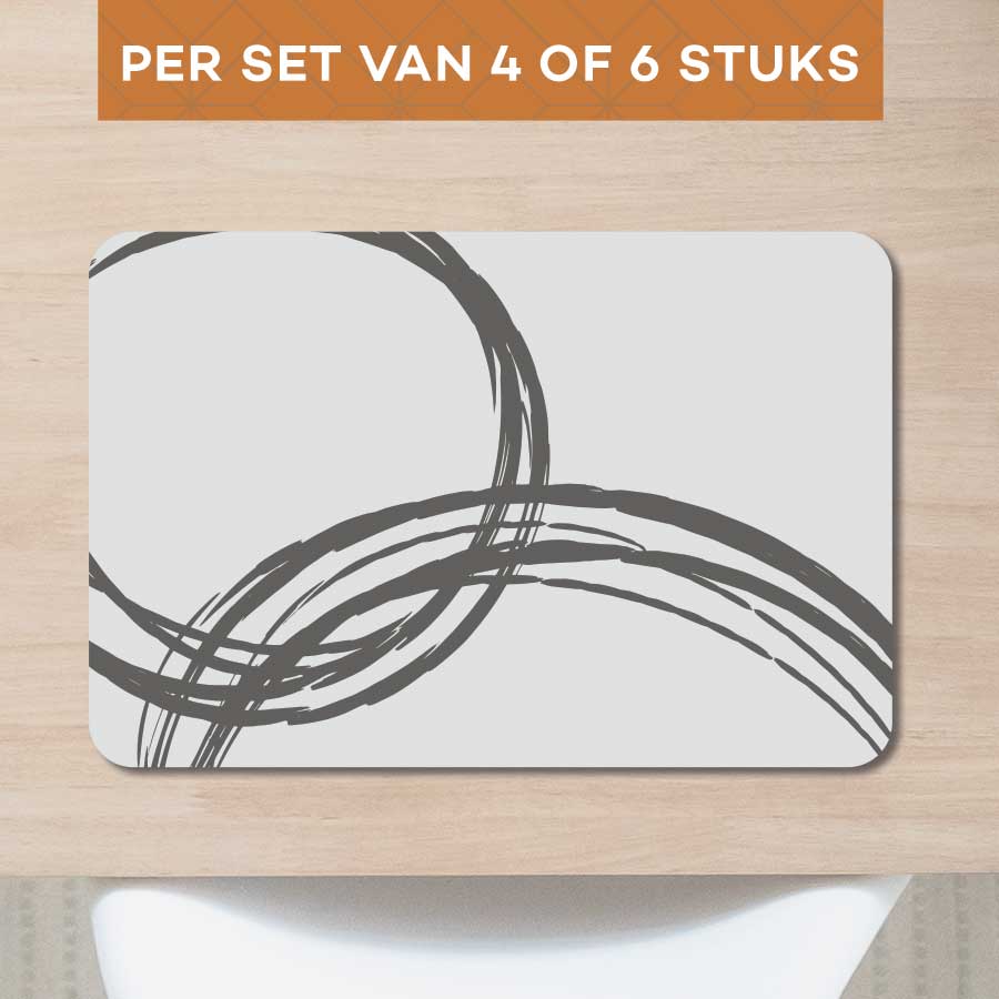 Placemat - Cirkels