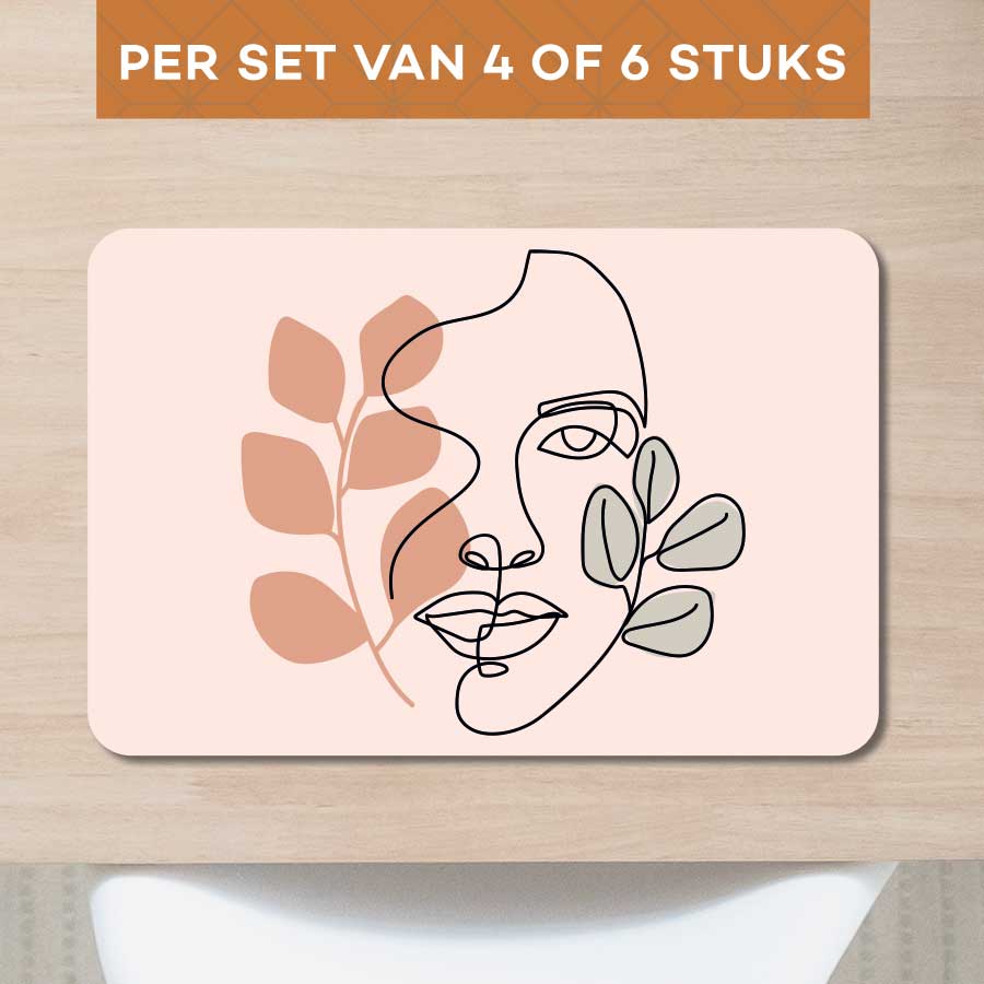Placemat - Stilistisch gezicht