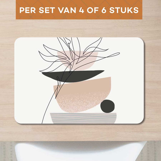 Placemat - Noordse bloem