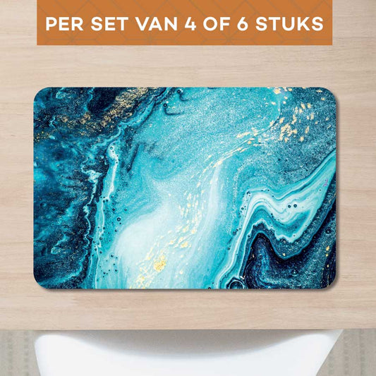 Placemat - Marmer Oceaan