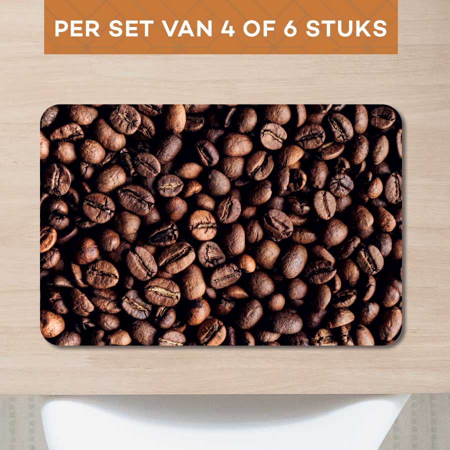 Placemat - Koffiebonen