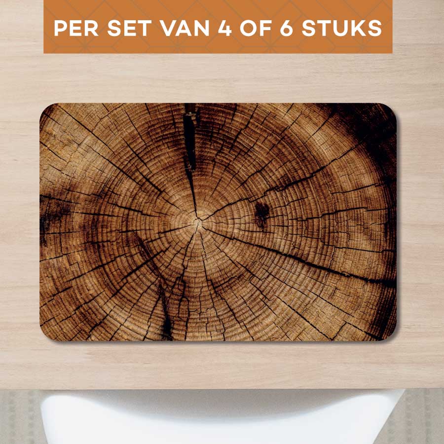 Placemat - Gekapte boom