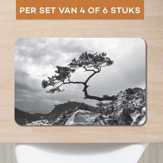 Placemat - Overhangende boom