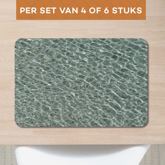Placemat - Helderblauwe zee