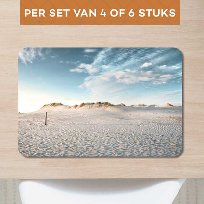 Placemat - Zandduin zonsondergang