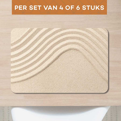 Placemat - Zandgolven