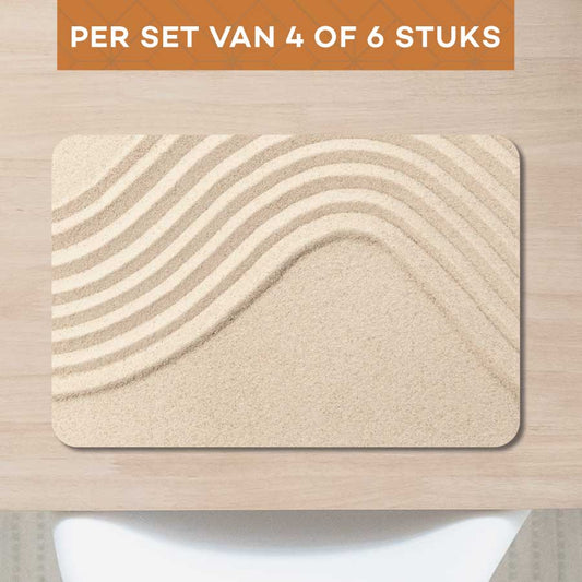 Placemat - Zandgolven