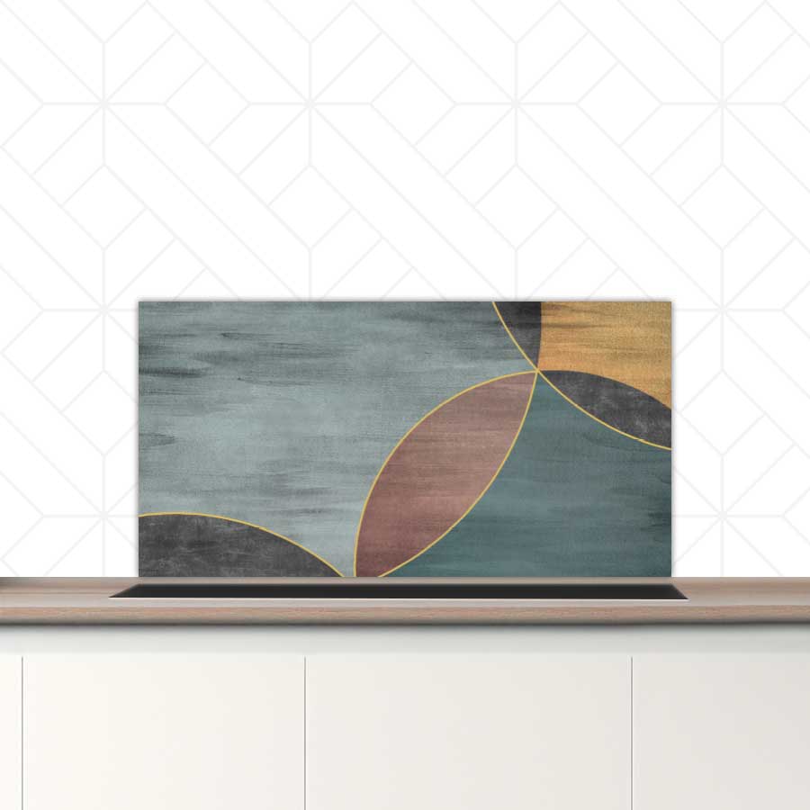 Spatscherm - Overlappende cirkels