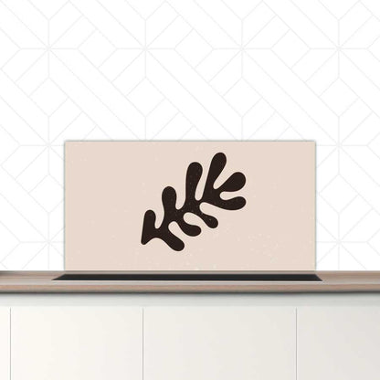 Spatscherm - Artistiek blad