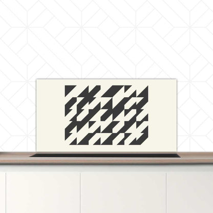 Spatscherm - Bauhaus driehoeken