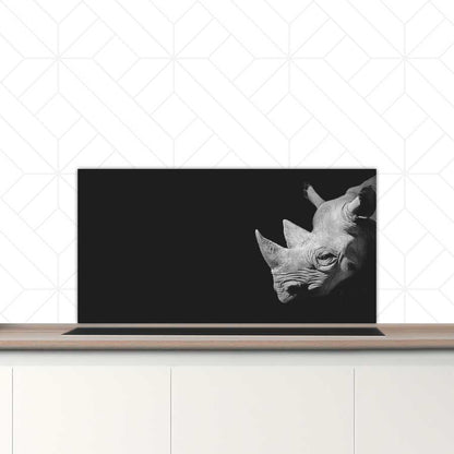 Spatscherm - Neushoorn