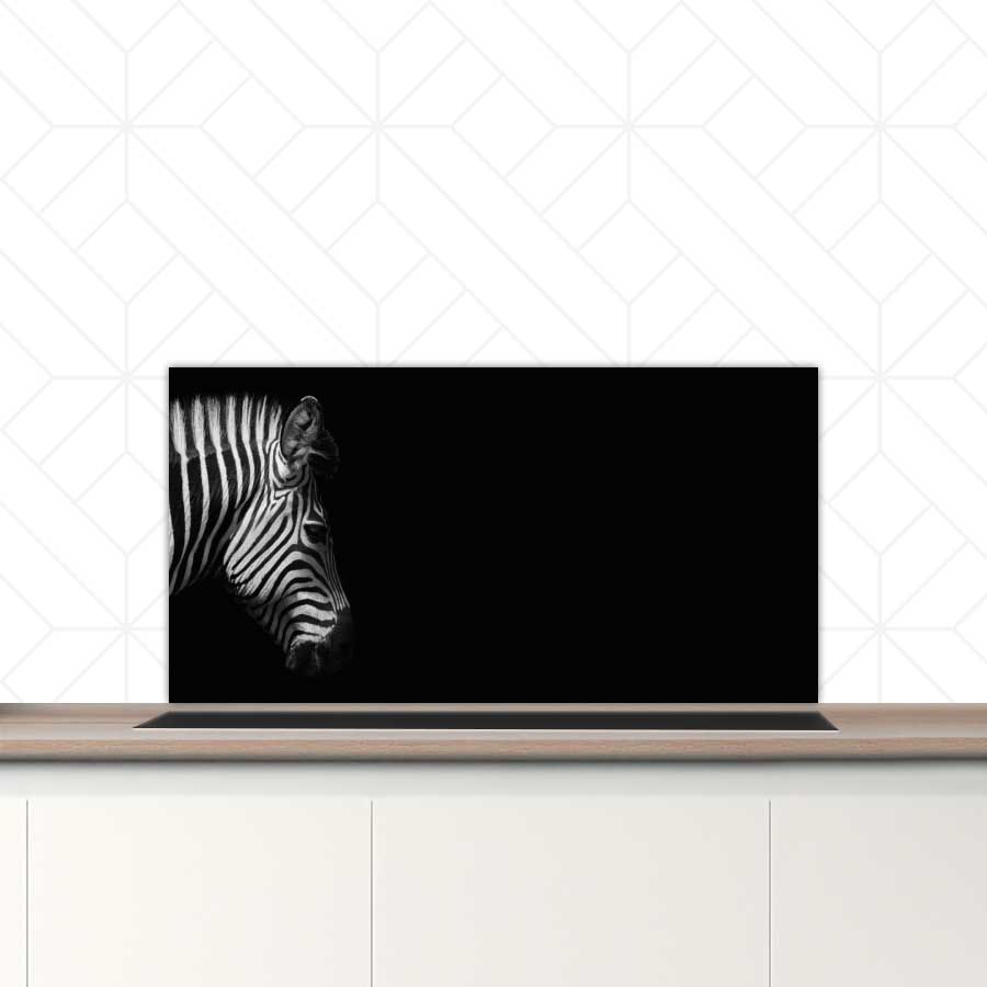 Spatscherm - Zebra