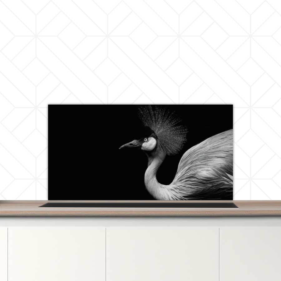 Spatscherm - Kraanvogel