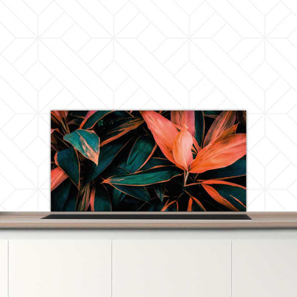 Spatscherm - Tropische bloem