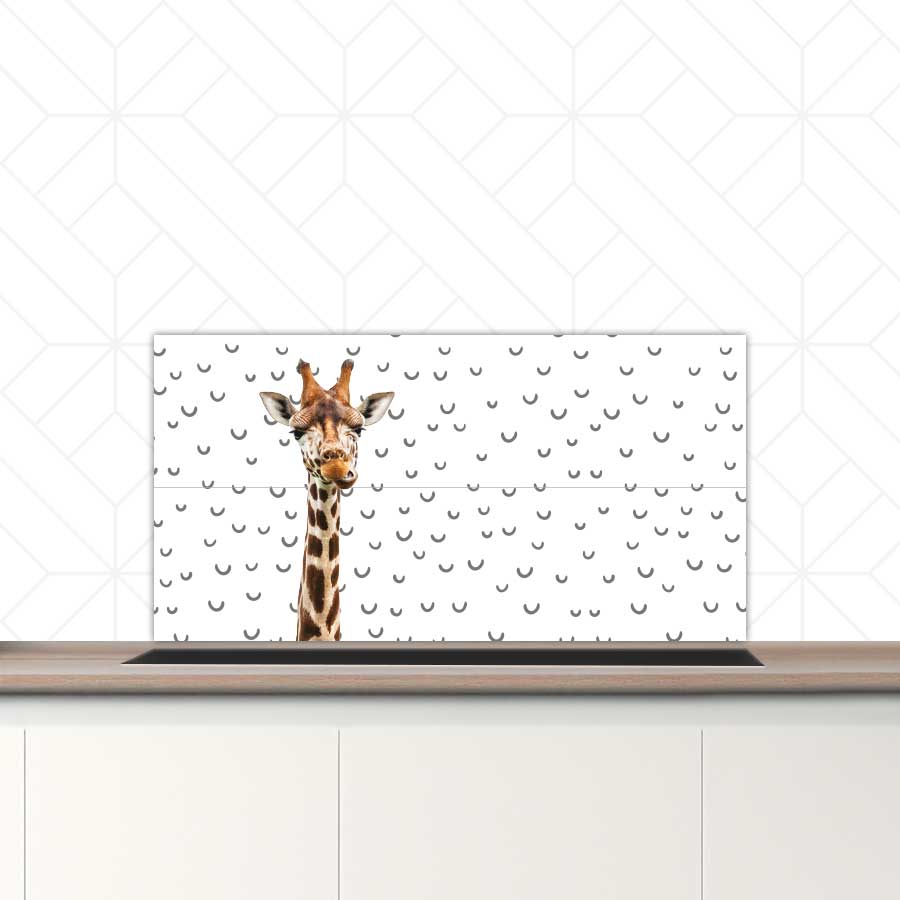 Spatscherm - Funny giraf fugler