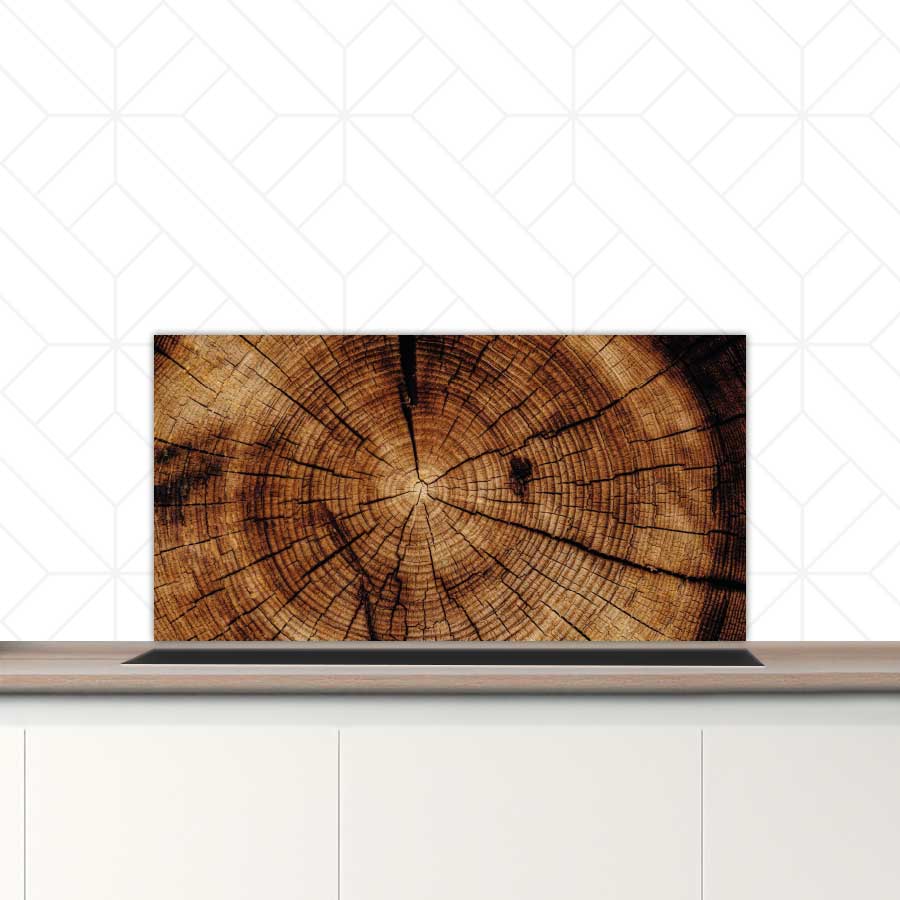 Spatscherm - Gekapte boom