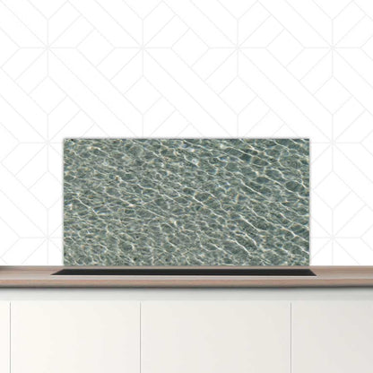 Spatscherm - Helderblauwe zee