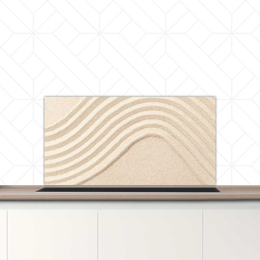 Spatscherm - Zandgolven