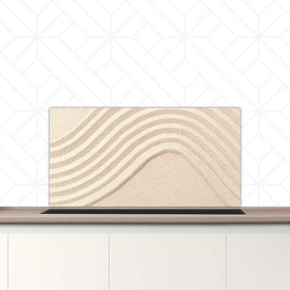 Spatscherm - Zandgolven