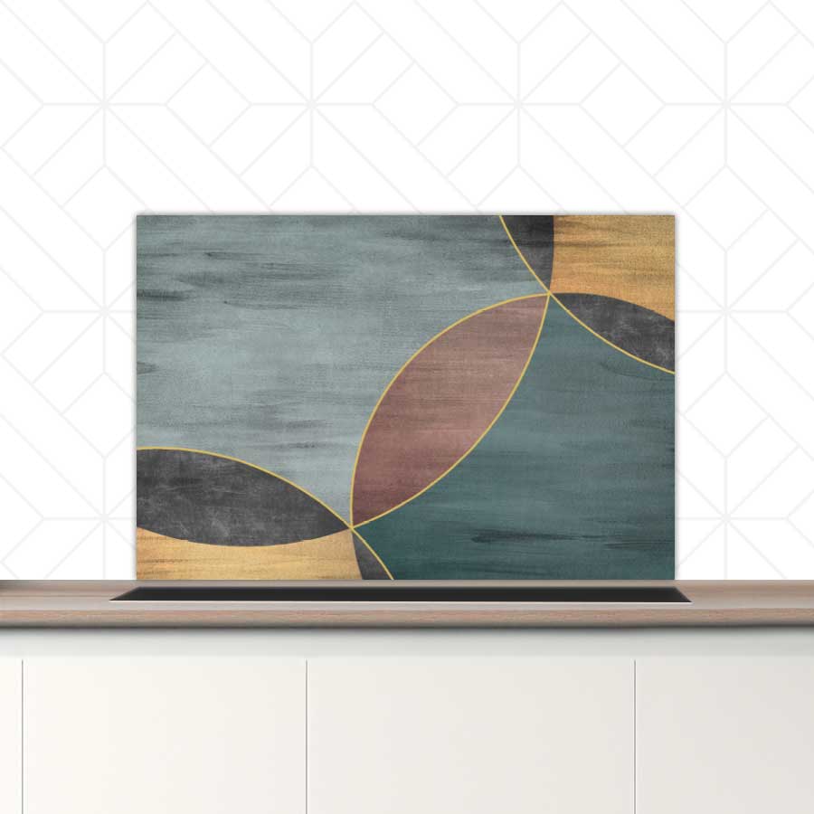 Spatscherm - Overlappende cirkels