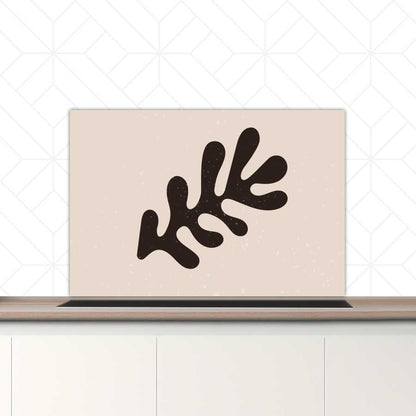 Spatscherm - Artistiek blad