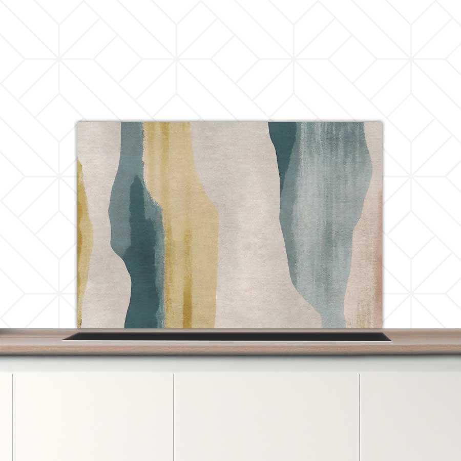 Spatscherm - Abstracte wolken