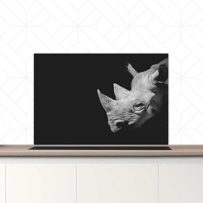 Spatscherm - Neushoorn