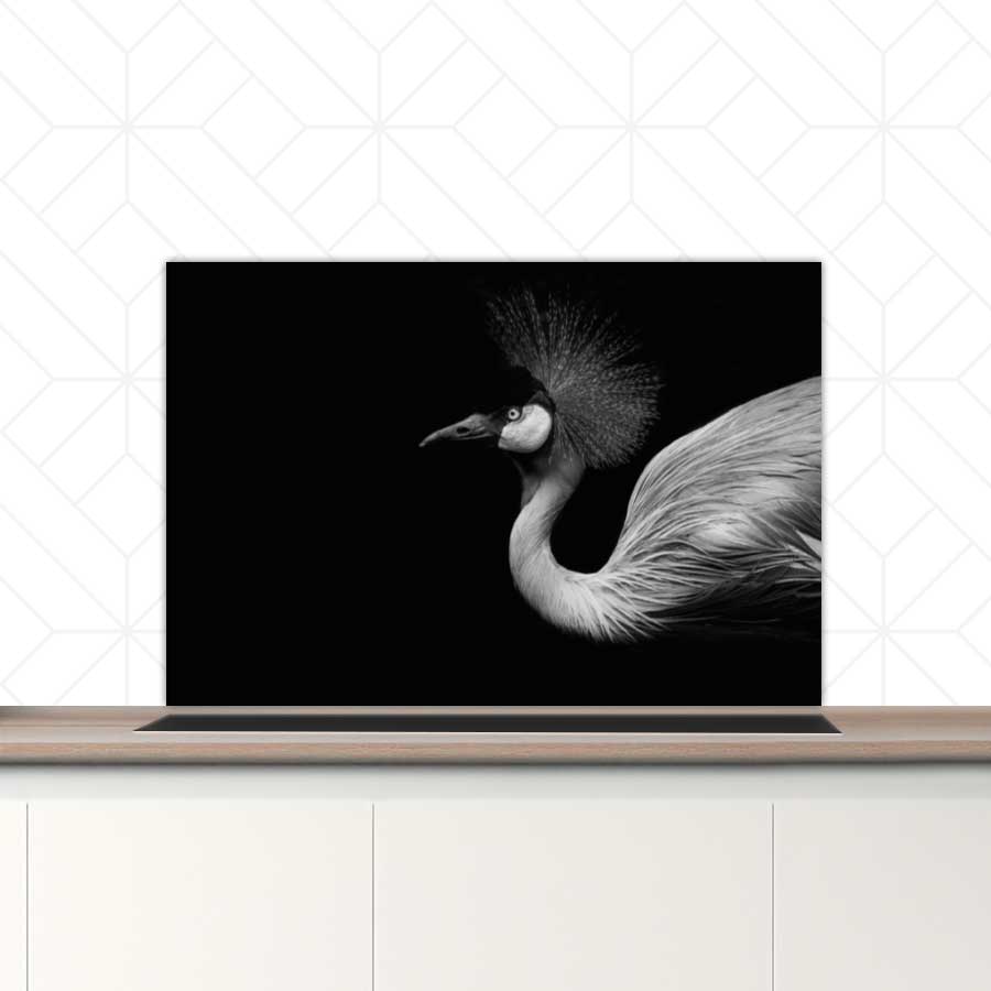 Spatscherm - Kraanvogel