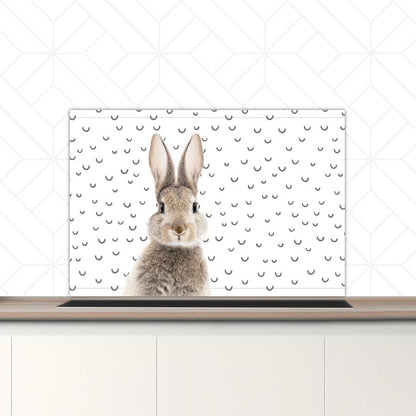 Spatscherm - Funny konijn fugler