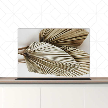 Spatscherm - Gedroogde palmbladeren