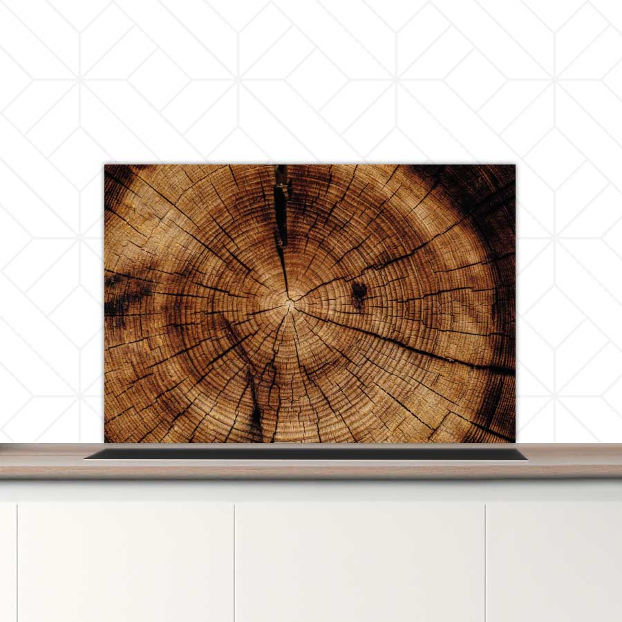 Spatscherm - Gekapte boom