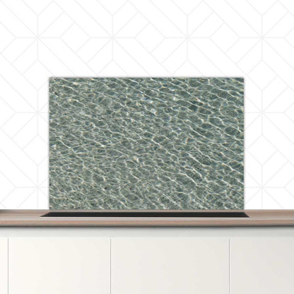 Spatscherm - Helderblauwe zee