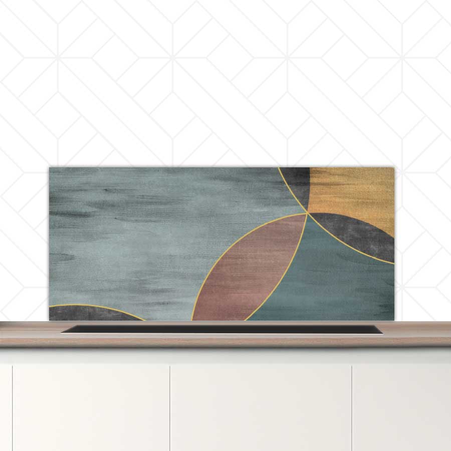 Spatscherm - Overlappende cirkels