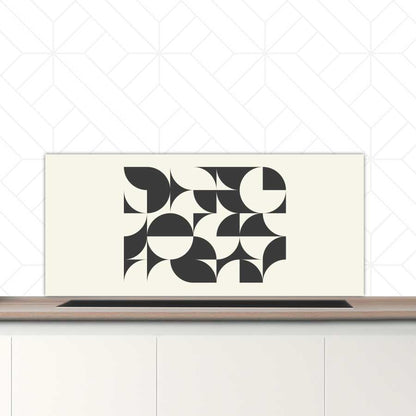 Spatscherm - Bauhaus cirkels